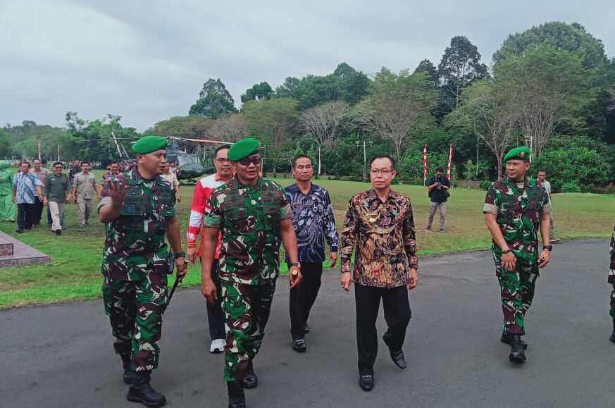 Kunjungi Kodim 1019 Katingan, Ini Pesan Panglima Kodam XII Tanjungpura