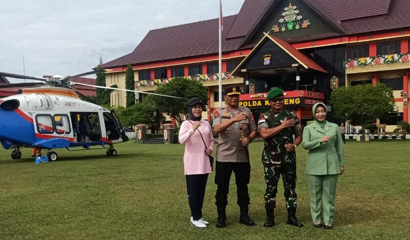 Kapolda dan Pangdam Tanjungpura Bahas Kamtibmas di Kalteng Jelang Pemilu 2024