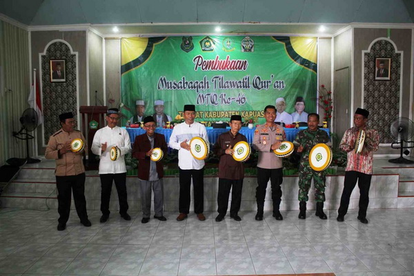 Resmi Dibuka, 344 Peserta Berkompetisi di MTQ ke-46 Kapuas