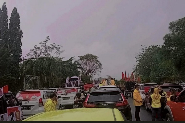 Apresiasi Pawai Kirab Pemilu 2024, DPD Nasdem Siap Wujudkan Pemilu Damai di Kapuas