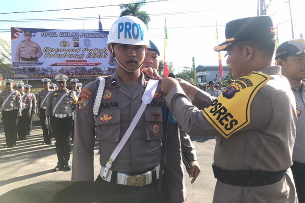 Polres Kotim Resmi Gelar Operasi Patuh Telabang Hari Ini