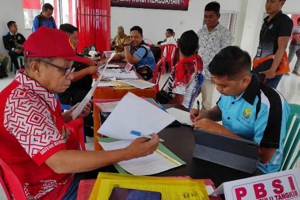 5117 Atlet Porprov Kalteng Sudah Verifikasi Keabsahan Data