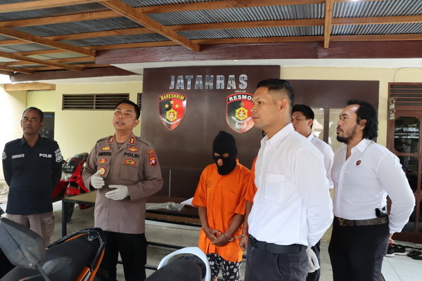 Dua Tersangka Curanmor di Palangka Raya Terancam 5 Tahun Penjara