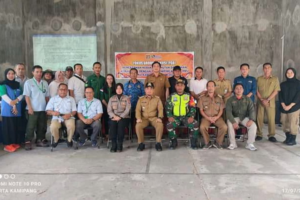 Camat Kamipang Sebut Upaya Pencegahan Karhutla Perlu Dibahas Bersama
