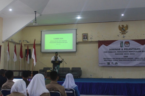 Andi Supriandi Ajak Kader HMI Berkontribusi Pikiran di Pemilu 2024