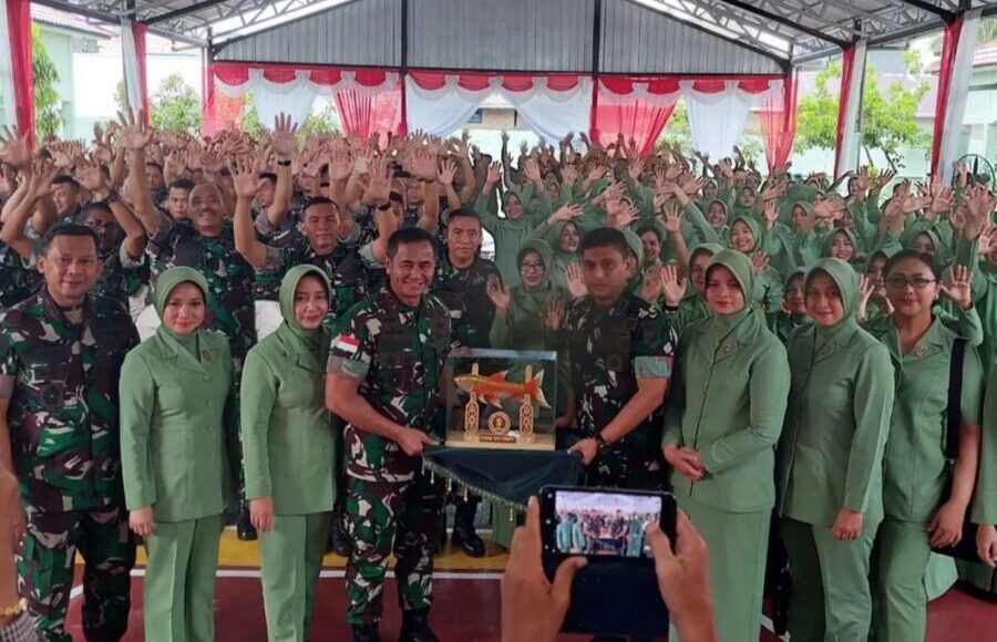 Kunjungi Makodim Sampit, Pangdam Minta Anggota Bantu Masyarakat