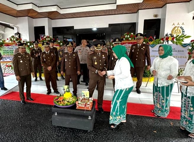Kejari Lamandau Gelar Syukuran di Acara Puncak Hari Bhakti Adyaksa ke-63