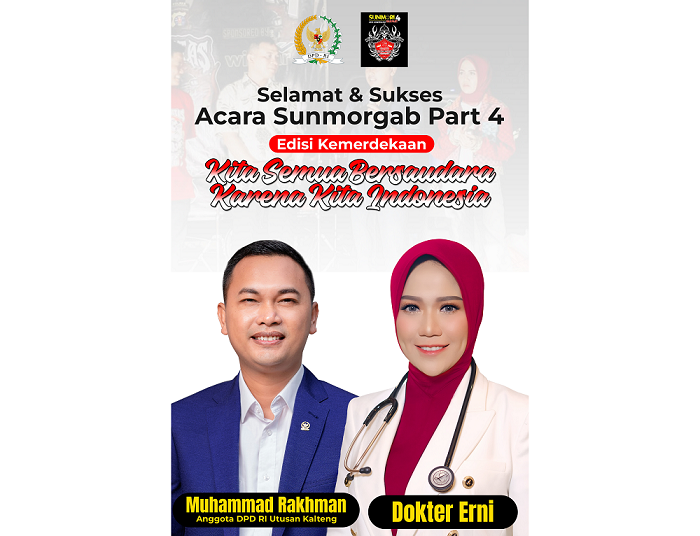 Anggota DPD RI H Rakhman Komitmen Dukung Kegiatan Anak Muda Kalteng
