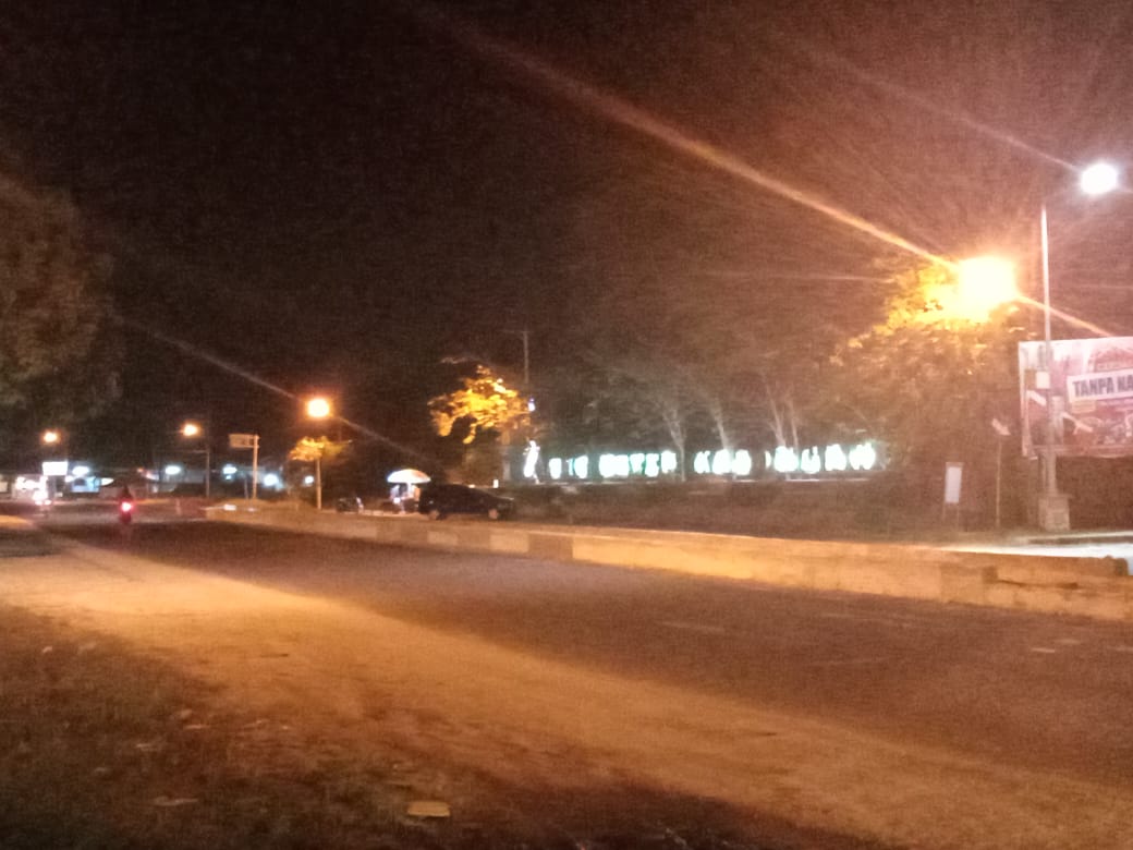 Pengguna Jalan Diminta Berhati-hati, Median Jalan Kota Kasongan Kembali Memakan Korban