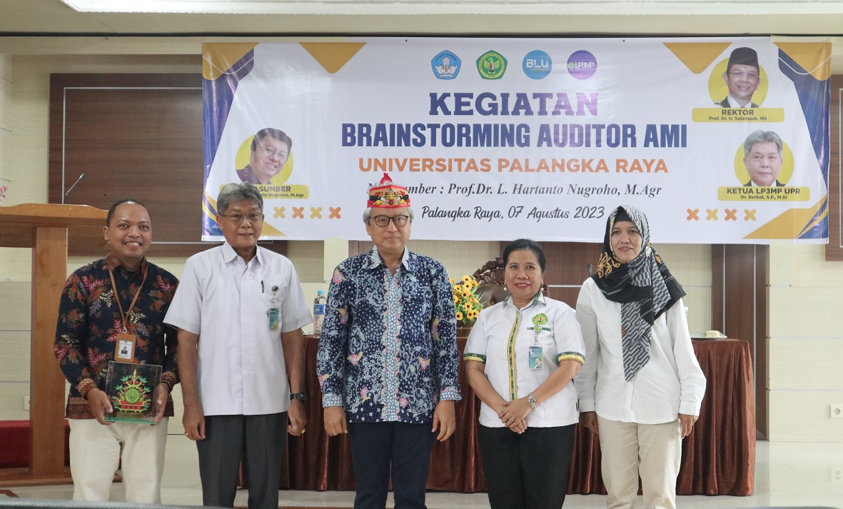 Hadirkan Guru Besar UGM, LP3MP Gelar Brainstorming Auditor AMI UPR
