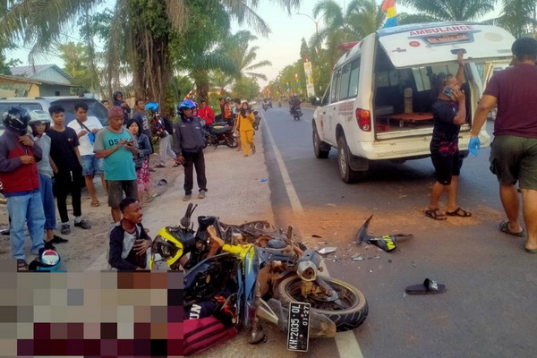 Motor dan Mobil Terlibat Kecelakaan di Jalan Jenderal Sudirman, Satu Tewas