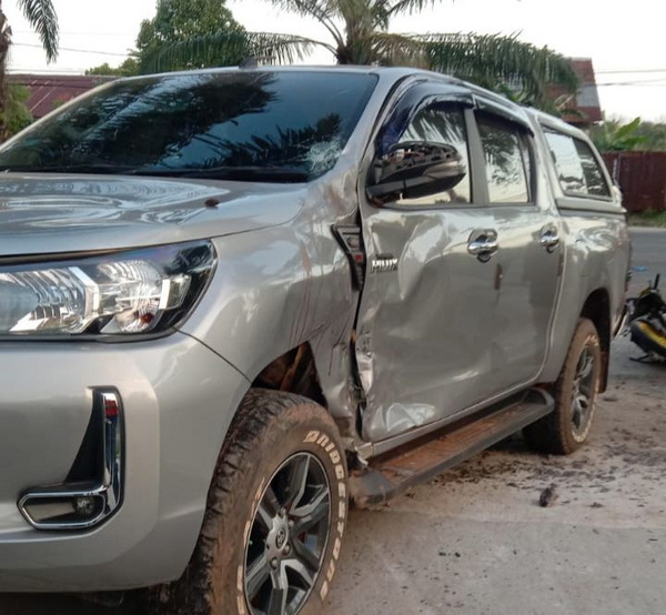 Mobil Petinggi Sinar Mas Diduga Terlibat Dalam Laka Maut di Sampit