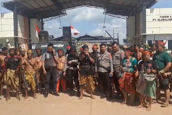 Ormas Adat Dayak Ancam Kuasai Pabrik PT GAP jika Perwakilan Managemen Bungkam
