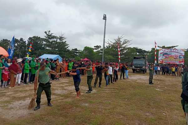 Rangkaian HUT RI, 36 Tim Meriahkan Lomba Tarik Truk Militer