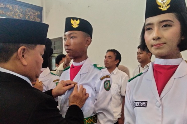Kukuhkan Paskibraka Kabupaten Kotim 2023, Ini Harapan Bupati
