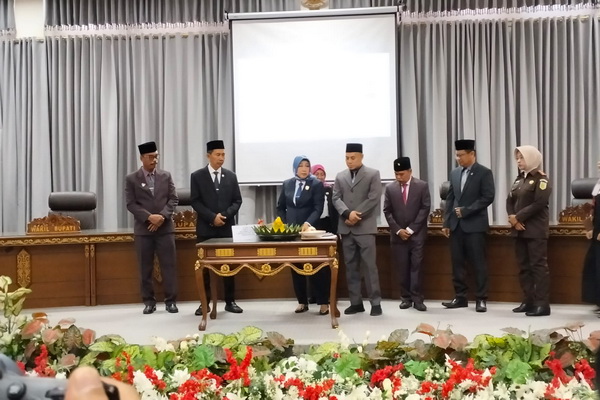 Ketua DPRD Barito Utara Pimpin Rapat Paripurna, Agenda Pidato Kenegaraan Presiden