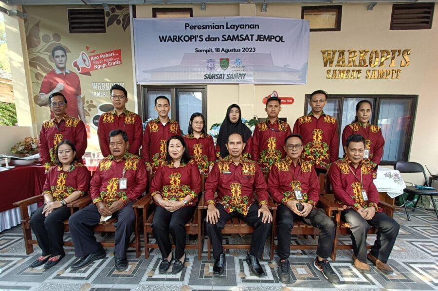 Permudah Layanan bagi Masyarakat, Samsat Sampit Launching Warkopi’s dan Samsat Jempol