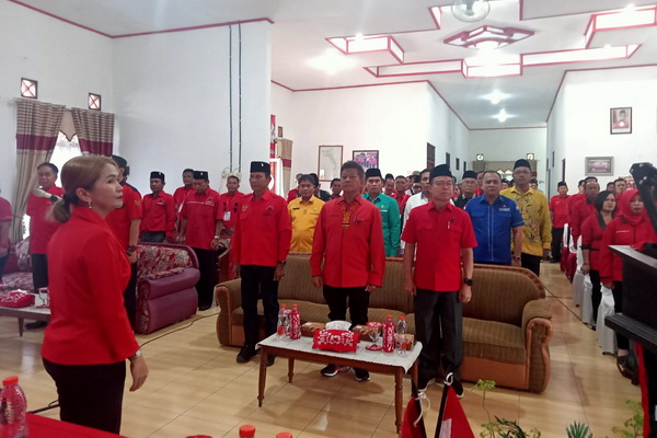 Beri Pelatihan Saksi, DPC PDIP Katingan Gelar Rakercab IV