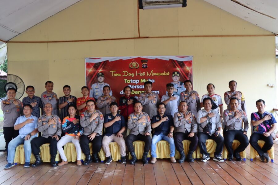 Polres Katingan Tingkatkan Kemitraan dengan Seluruh Anggota PWI Katingan