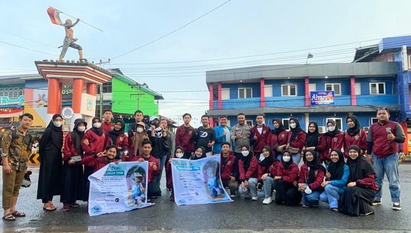 Bantu Bayi Penderita Hidrosefalus, Pemuda Melawi Galang Dana