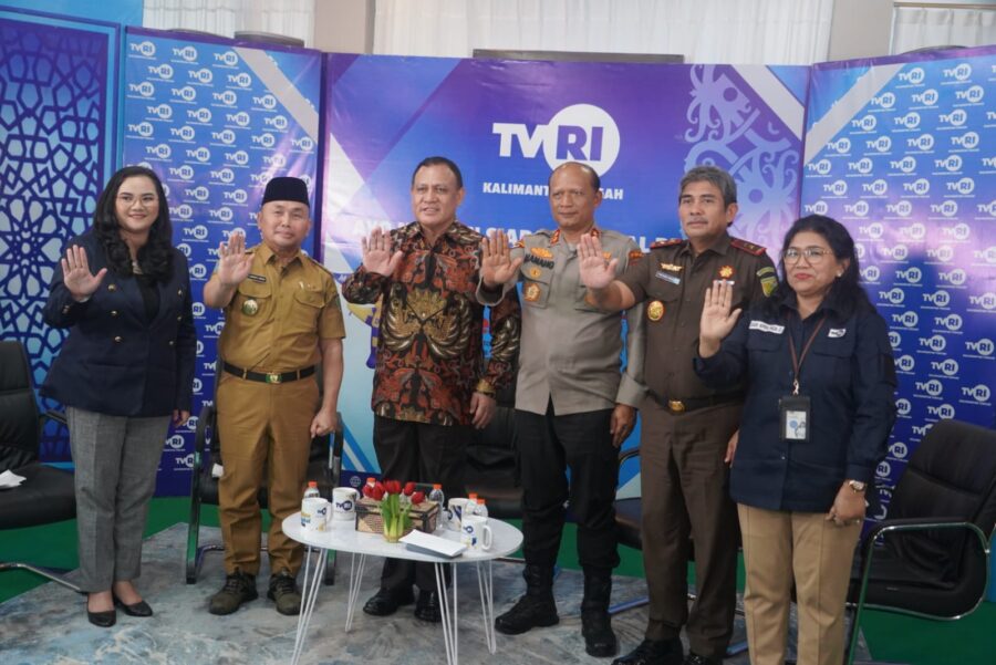 Hadiri Talkshow di TVRI Bersama Ketua KPK, Gubernur Tegaskan Komitmen Pencegahan Korupsi di Kalteng