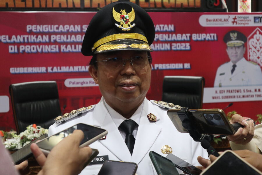 Resmi Jabat Pj Bupati Sukamara, Kaspinor akan Jaga Netralitas ASN