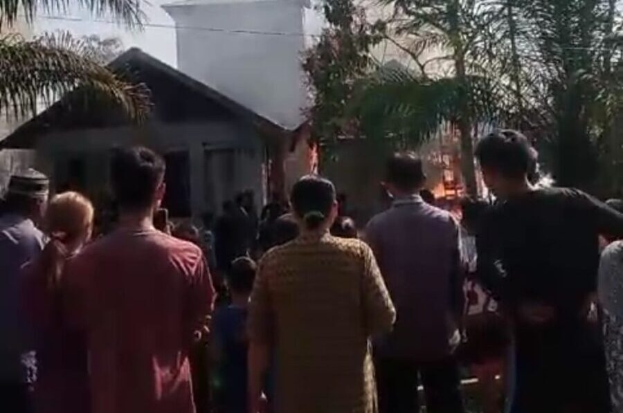 Satu Rumah Hangus Terbakar di Desa Tinduk, Kasus Pertama Bulan September 2023