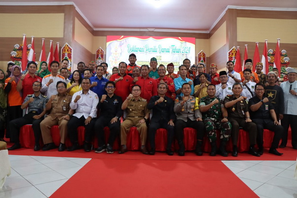 Deklarasi Pemilu Damai, Wujudkan Kedewasaan dalam Berpolitik dan Berdemokrasi