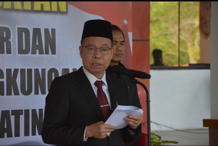 Kualitas Udara Menurun, Bupati Sakariyas Minta Masyarakat Gunakan Masker