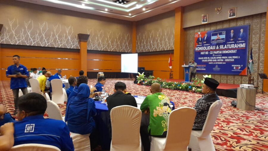 Jelang Pemilu, Bupati Kotim Sampaikan Terima Kasih ke Partai Demokrat Karena Ini