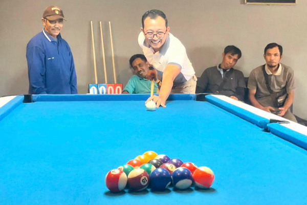Tingkatkan Kemajuan Olahraga Biliar, Feast Pool dan Cafe Hadir di Melawi