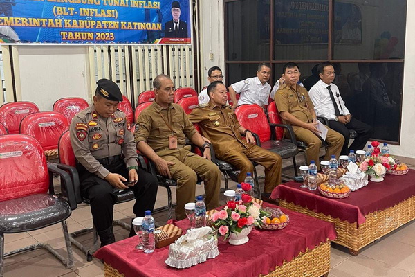 Kebijakan Bupati, 7 Kelurahan di Katingan Terima BLT