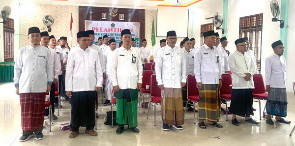 Kakanwil Kemenag Kalbar Lantik Pengurus Badan Kesejahteraan Masjid Melawi
