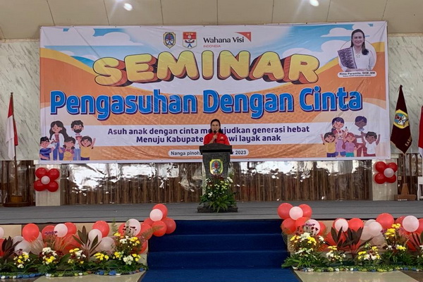 Wujudkan Generasi Hebat, GOW Melawi Bersama Wahana Visi Gelar Seminar Pengasuhan Anak dengan Cinta