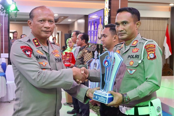 HUT Lalu Lintas Bhayangkara Ke-68, Polres Katingan Raih 3 Penghargaan