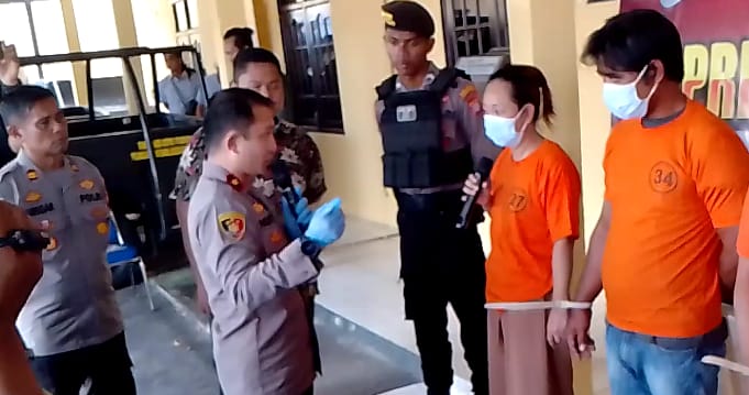 Diduga Jadi Pengedar Narkoba di Kalteng, Seorang Perempuan dan Sopir Diciduk Polisi