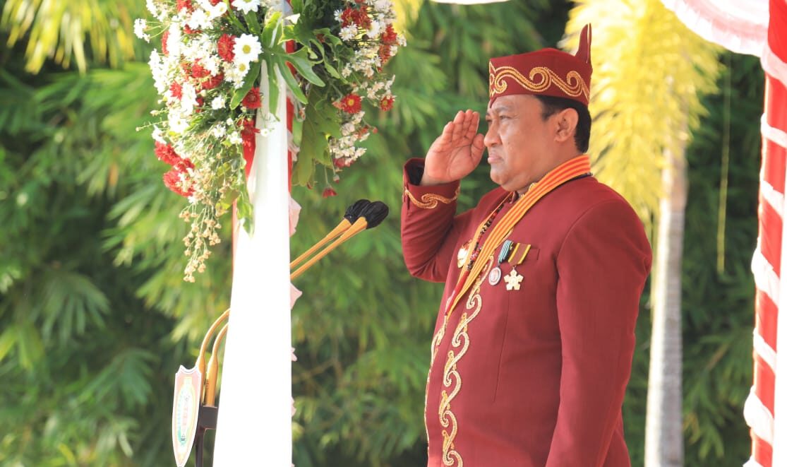 Pimpin Upacara HUT RI, Wagub Minta Masyarakat Berpartisipasi Wujudkan Kalteng Bebas Kabut Asap