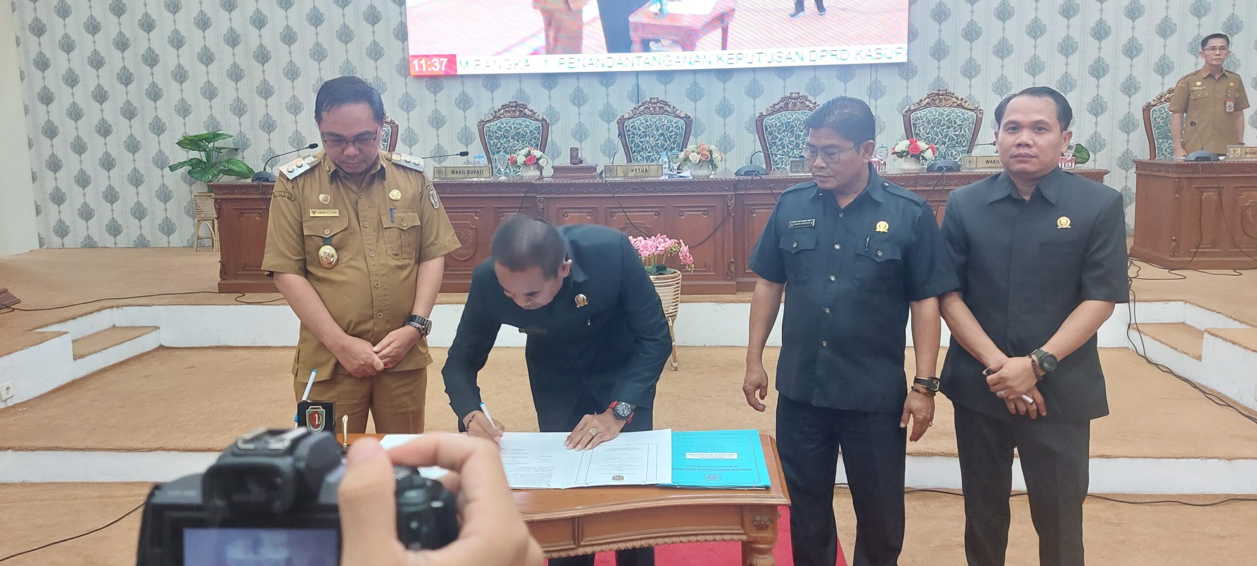 Ketua DPRD Katingan Ingakatkan Pemkab Perhatikan Usulan Musrenbang