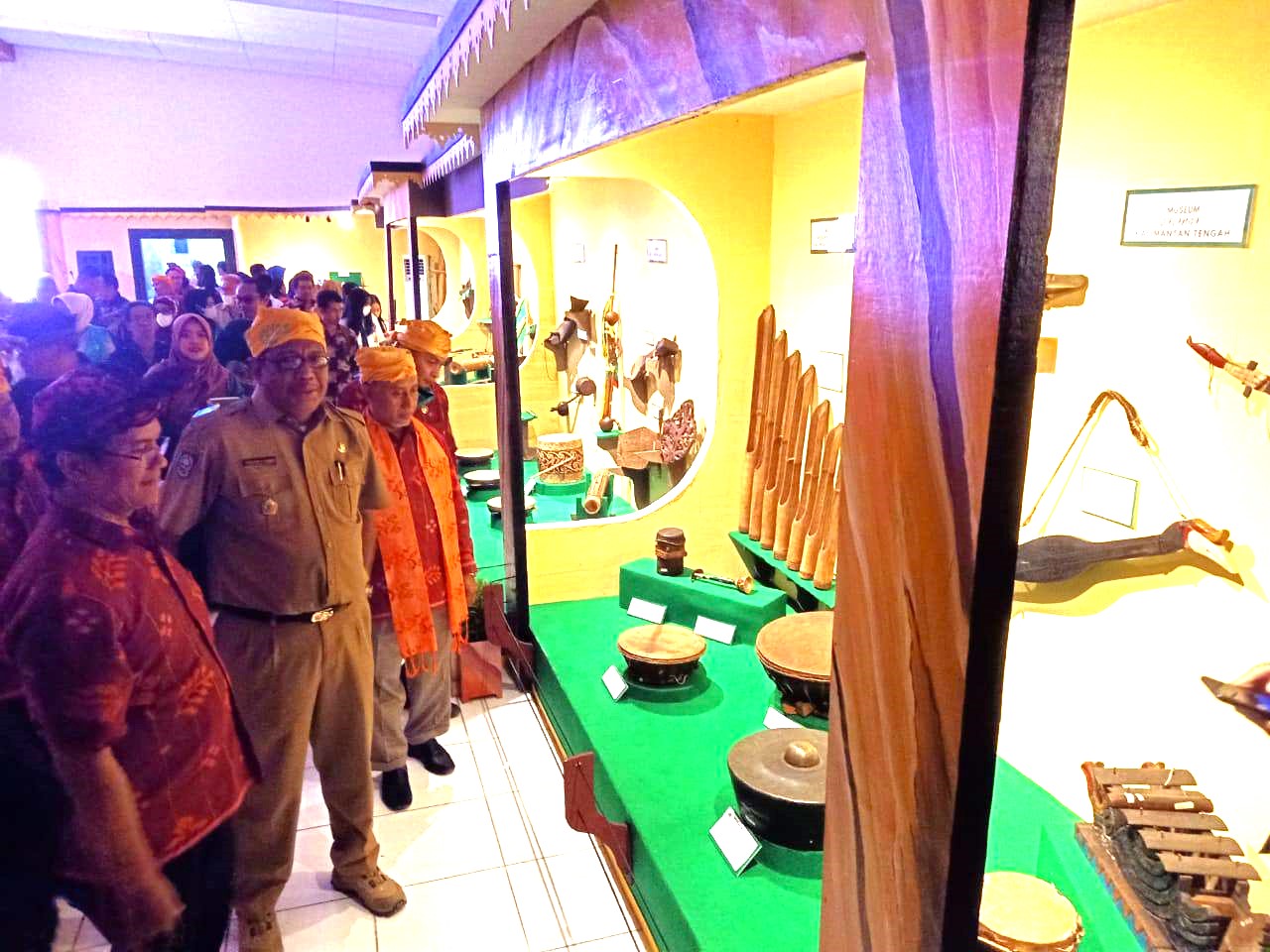 Koleksi Museum Balanga Dihadirkan pada Pameran Alat Musik Tradisional Nusantara di Palu