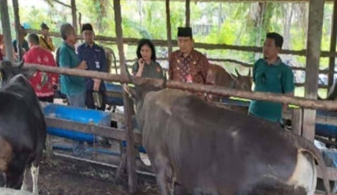 Pj Bupati Kobar Apresiasi Keberhasilan Poktan Kembangkan Usaha Peternakan