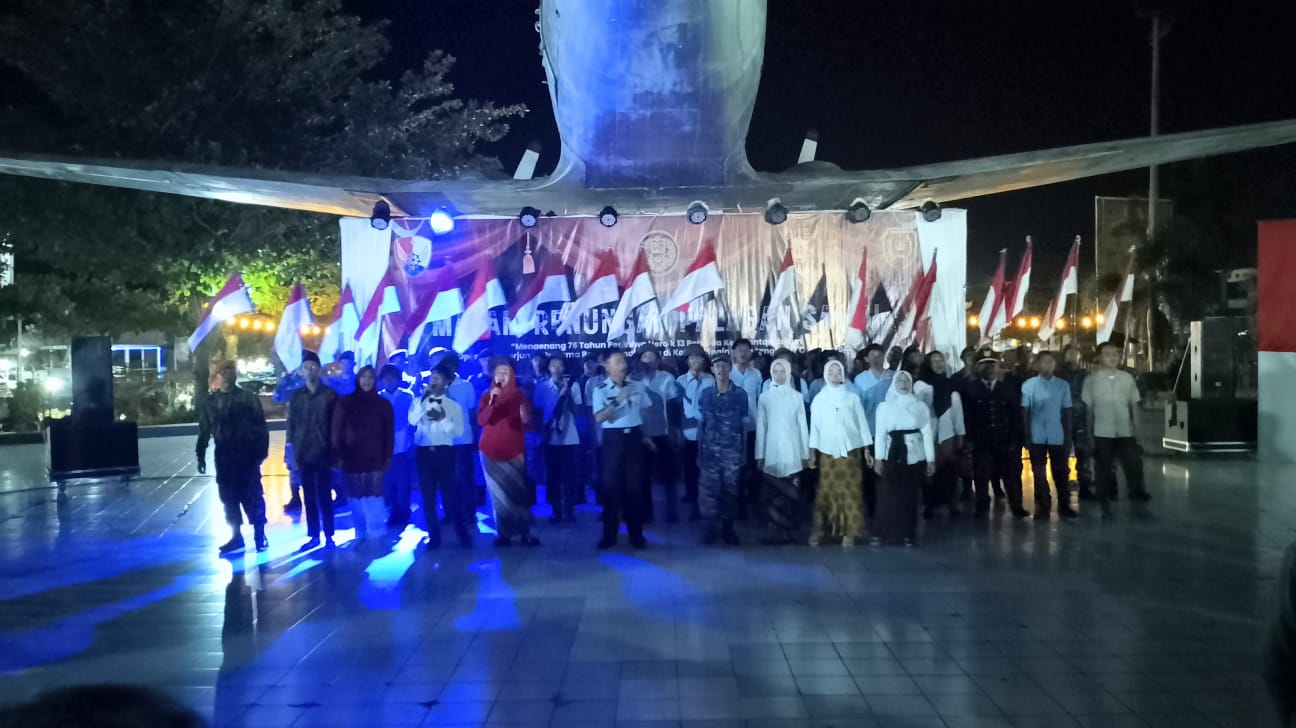 Lanud Iskandar Gelar Malam Renungan Palagan Sambi, Kenang Peristiwa Heroik Operasi Penerjunan Pertama RI
