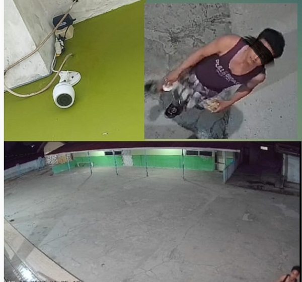 Baru Dipasang, CCTV Masjid Nurul Iman Al Juhari Sampit Dirusak