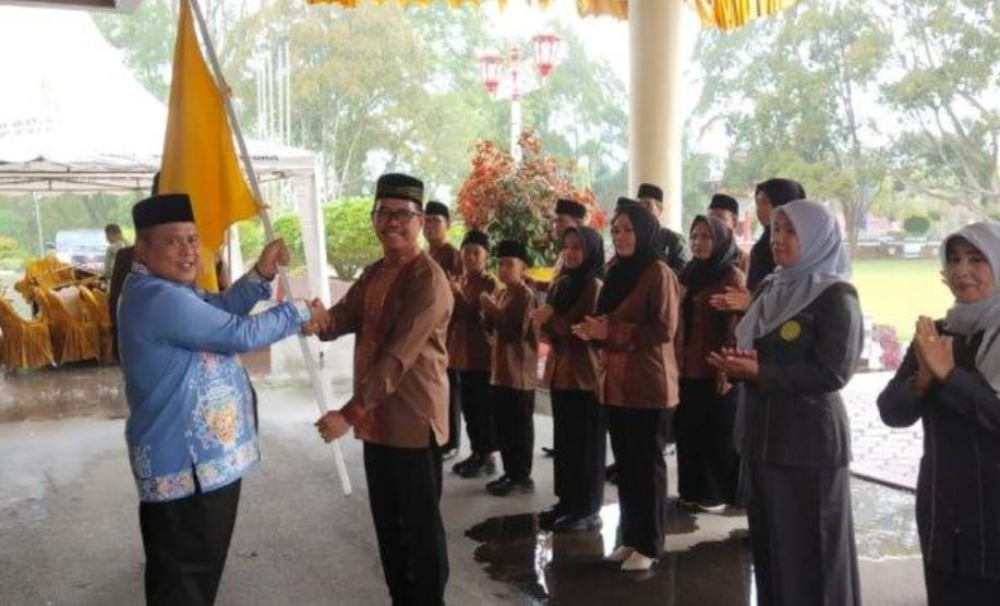 Lepas Kafilah Festival Seni Qasidah X 2023, Plh Sekda: Pertahankan Prestasi