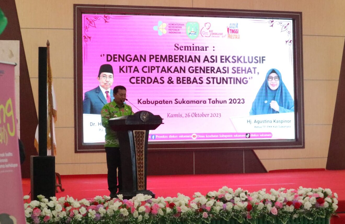 Pj Bupati Sukamara: Pemberian ASI Ekslusif jadi Strategi Jitu Penurunan Angka Stunting
