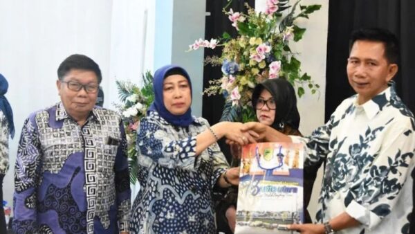 Ketua DPRD Mery Hadiri Pisah Sambut Bupati dan Wabup Barito Utara