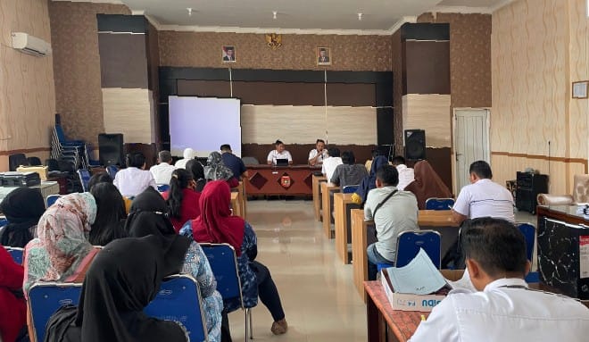 Disperindagkop UKM Kobar Gelar Rapat Penyusunan Kalender Event UMKM 2024