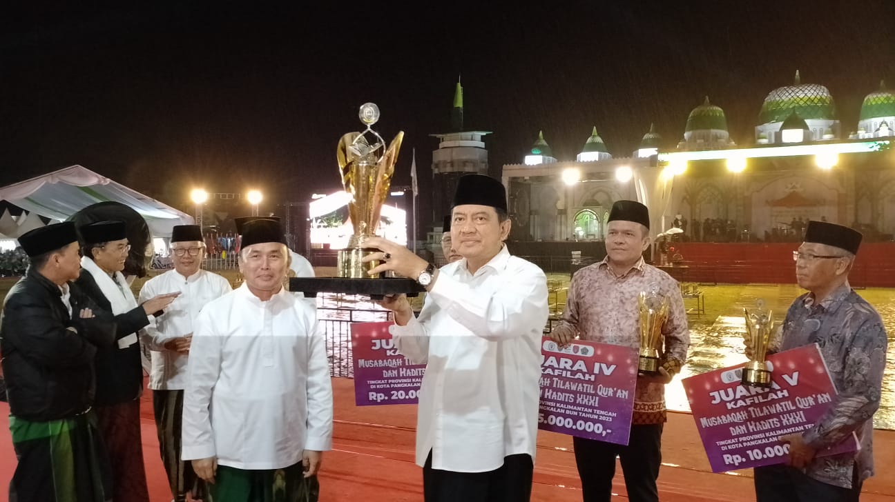 Alhamdulillah, Kobar Juara Umum MTQH XXXI Tingkat Provinsi Kalteng