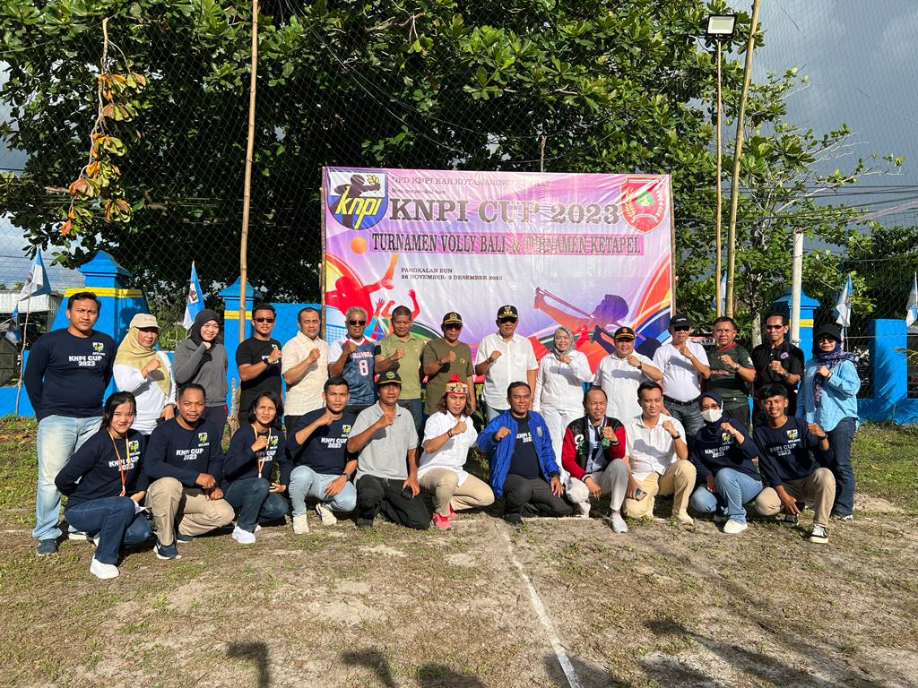 KNPI Kobar Gelar Turnamen Voli Antar Sekolah, Diikuti 18 Tim Pelajar dari 5 Kecamatan