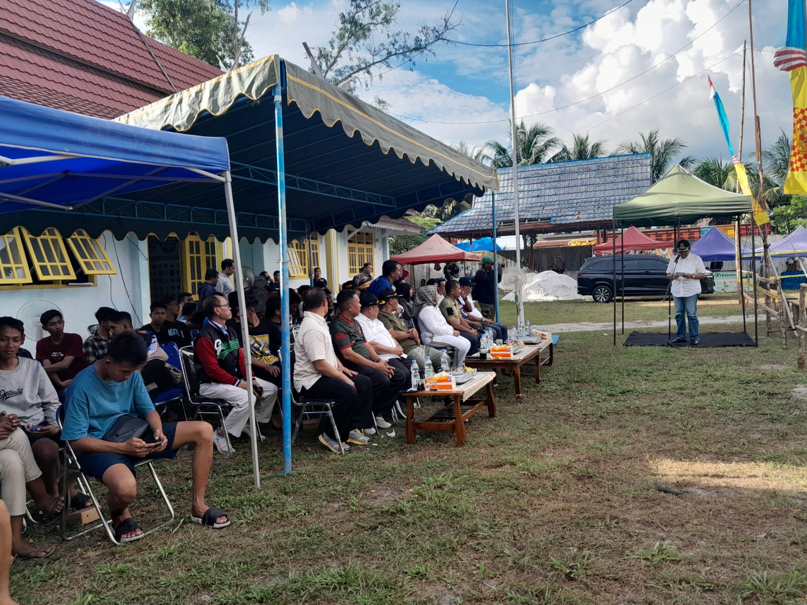 Buka KNPI Cup 2023, PJ Bupati Kobar : Kegiatan Positif untuk Membina Generasi Muda