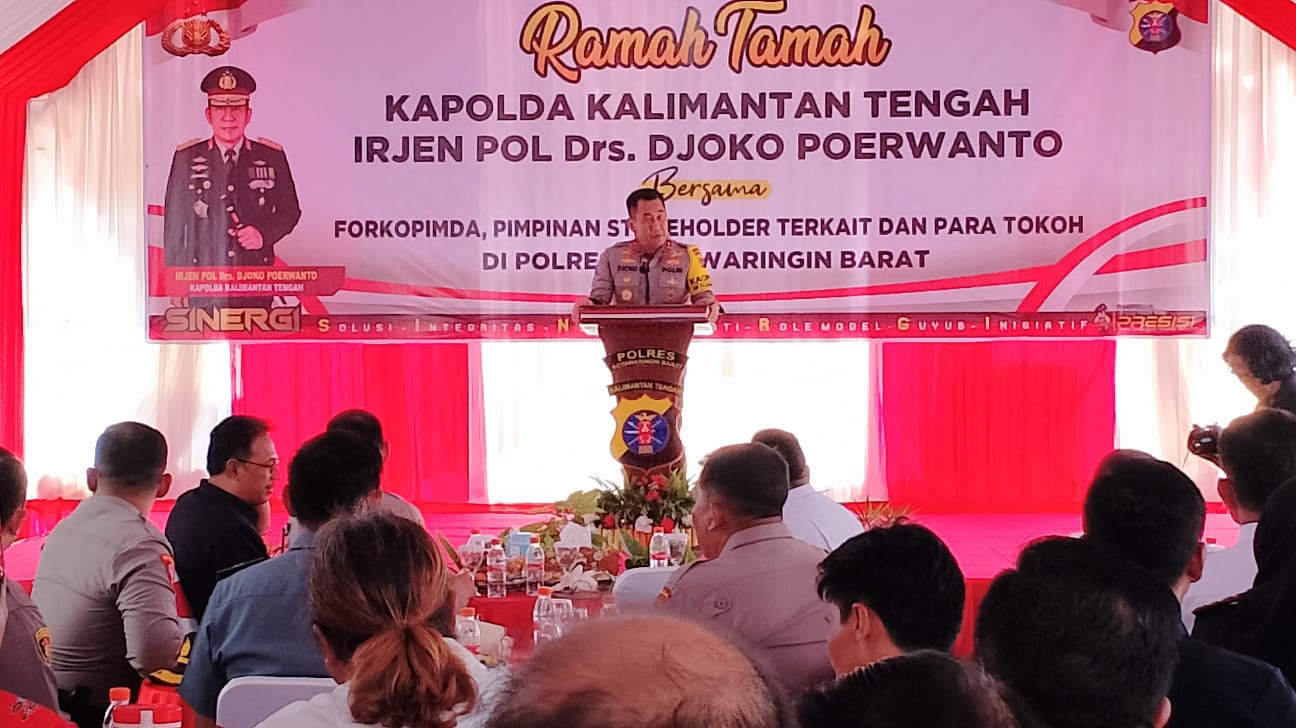 Kunker ke Kobar, Kapolda Kalteng: Adaptasi dengan Keinginan Publik Berjalan Baik